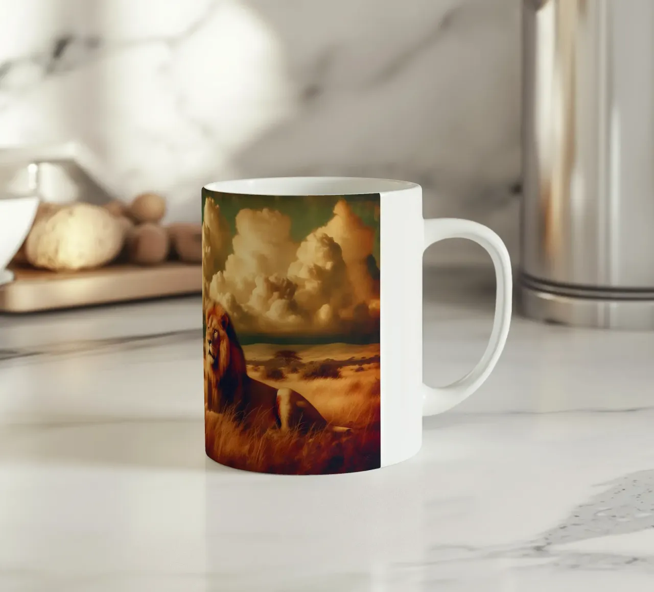 LEONE tazza in ceramica da RUBIANT ART