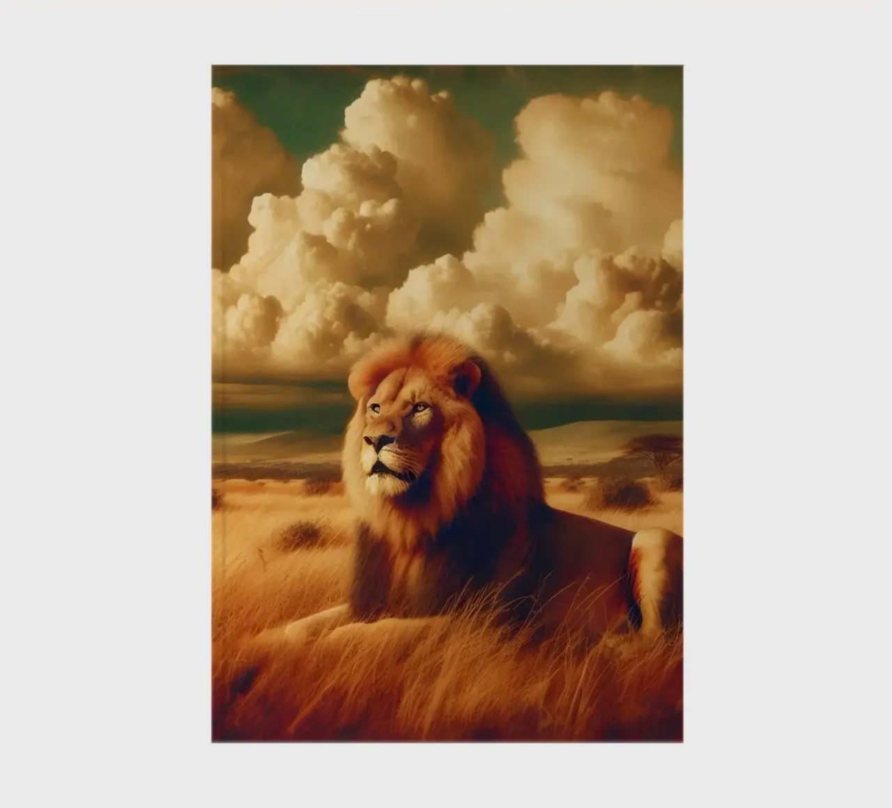 LION notebook by RUBIANT ART