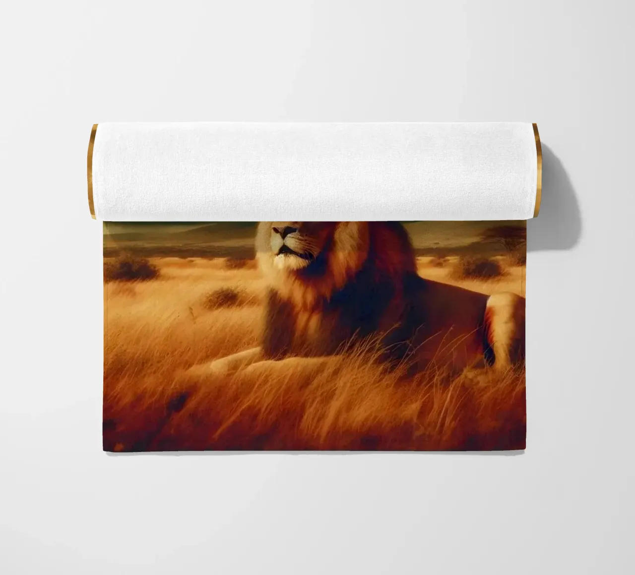 LEONE telo mare da RUBIANT ART