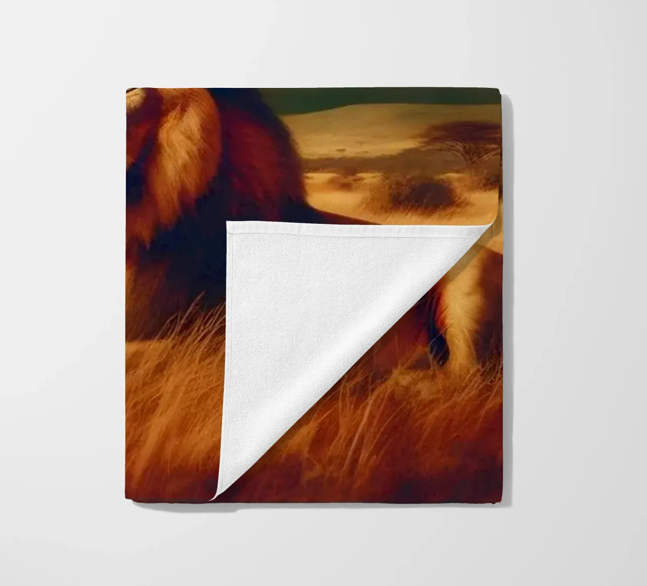 LEONE telo mare da RUBIANT ART