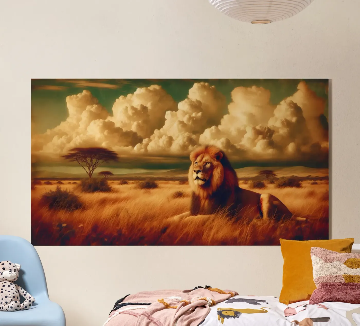 LION plexiglas de RUBIANT ART