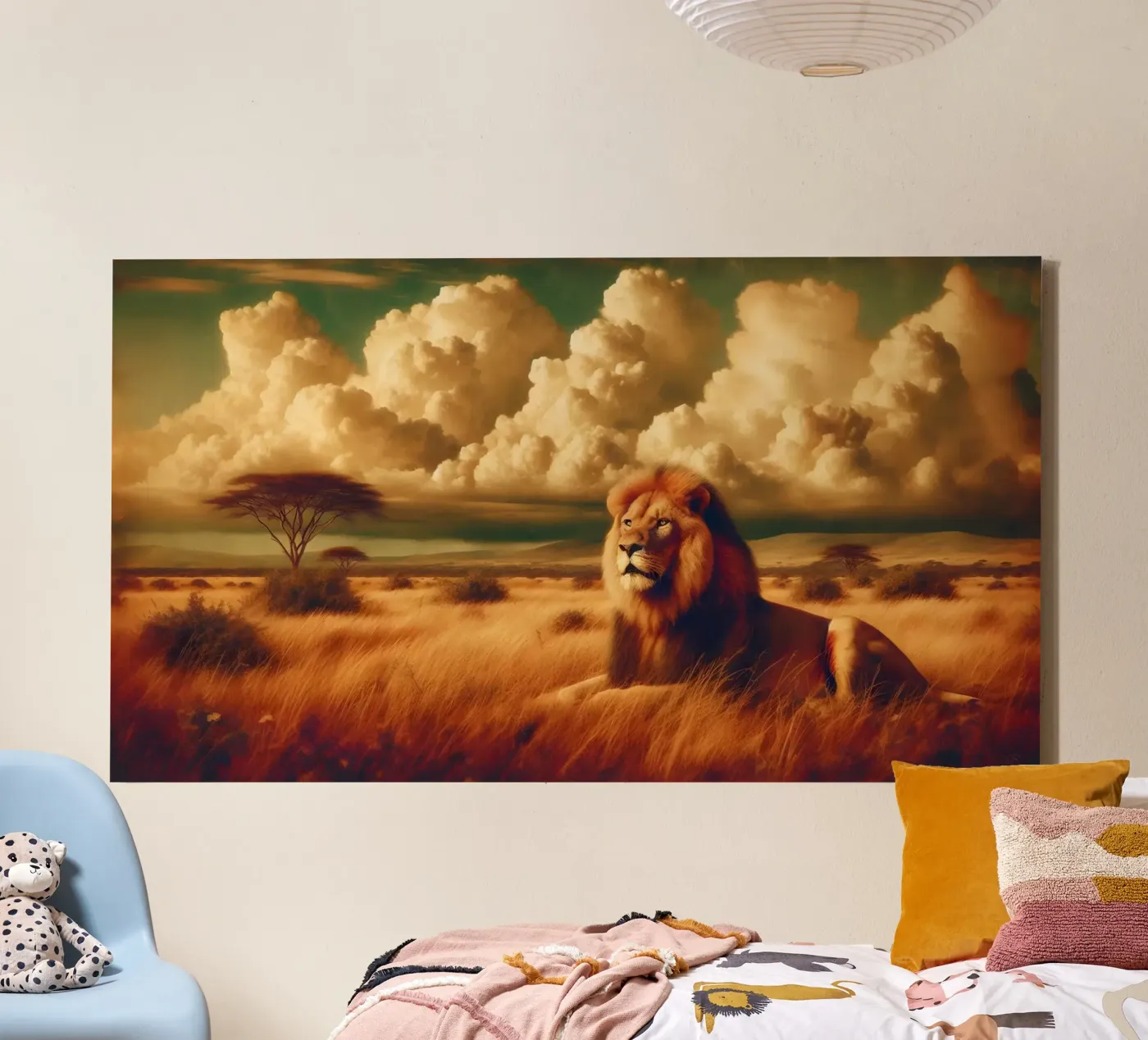 LEONE tela da RUBIANT ART