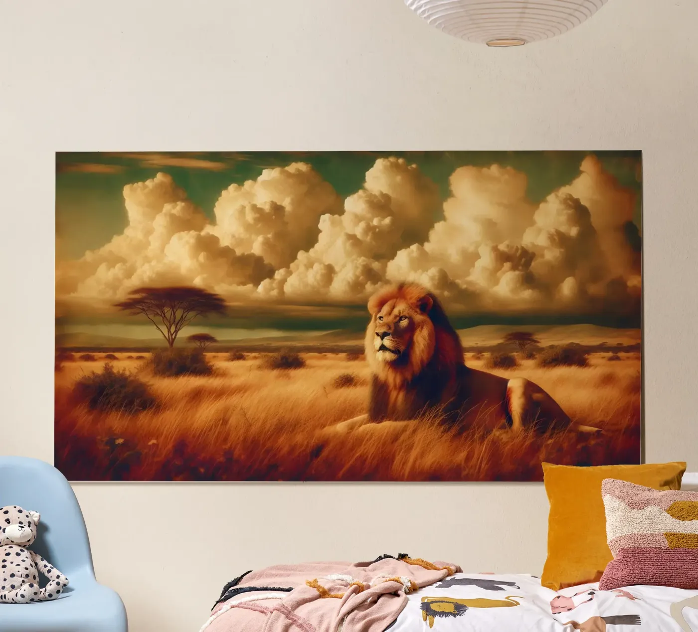 LEEUW poster van RUBIANT ART