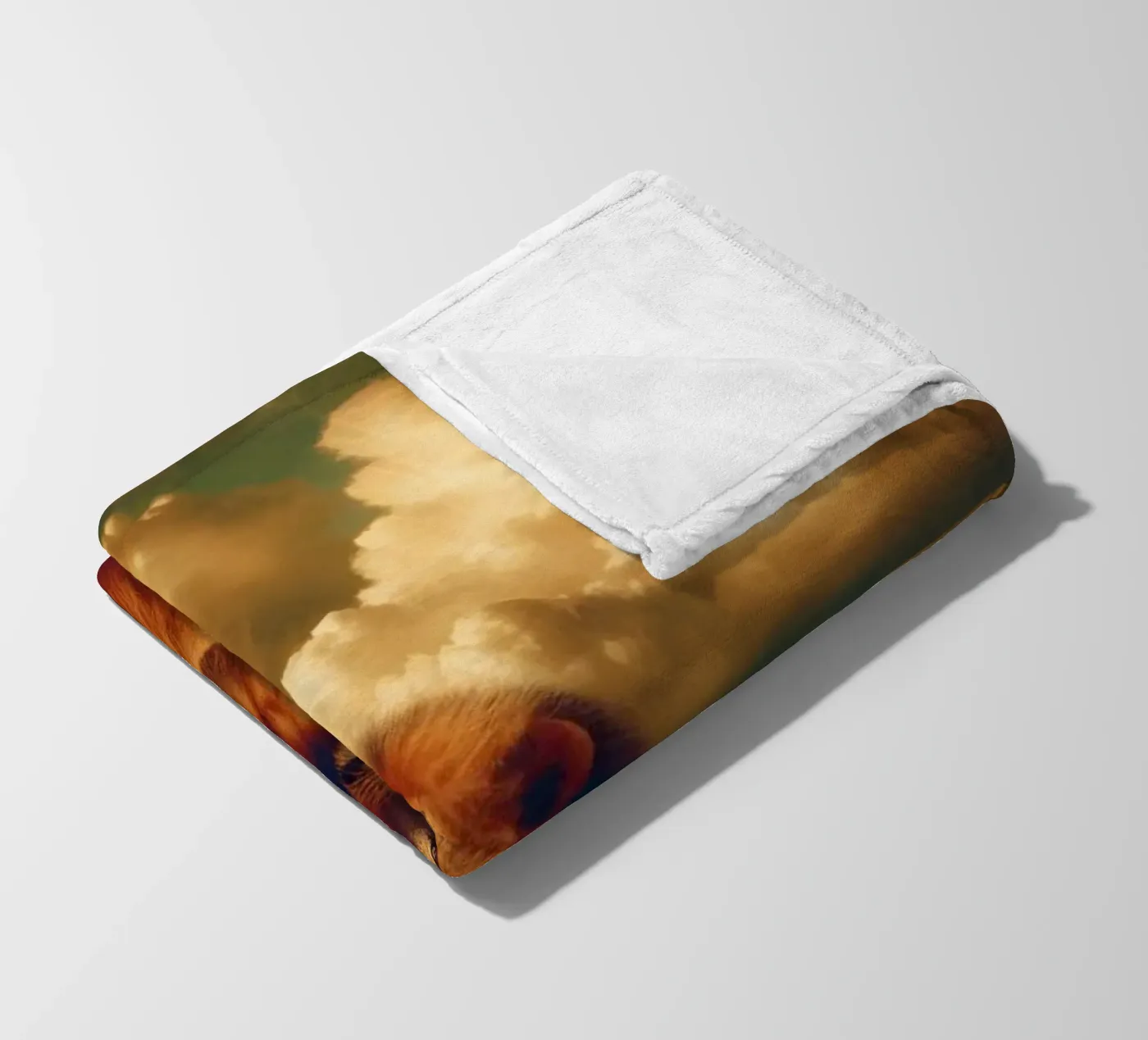 LEONE coperta in pile da RUBIANT ART