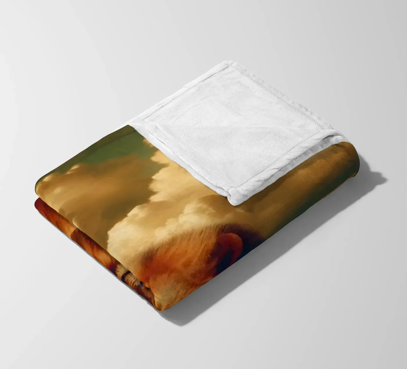 LEONE coperta in pile da RUBIANT ART
