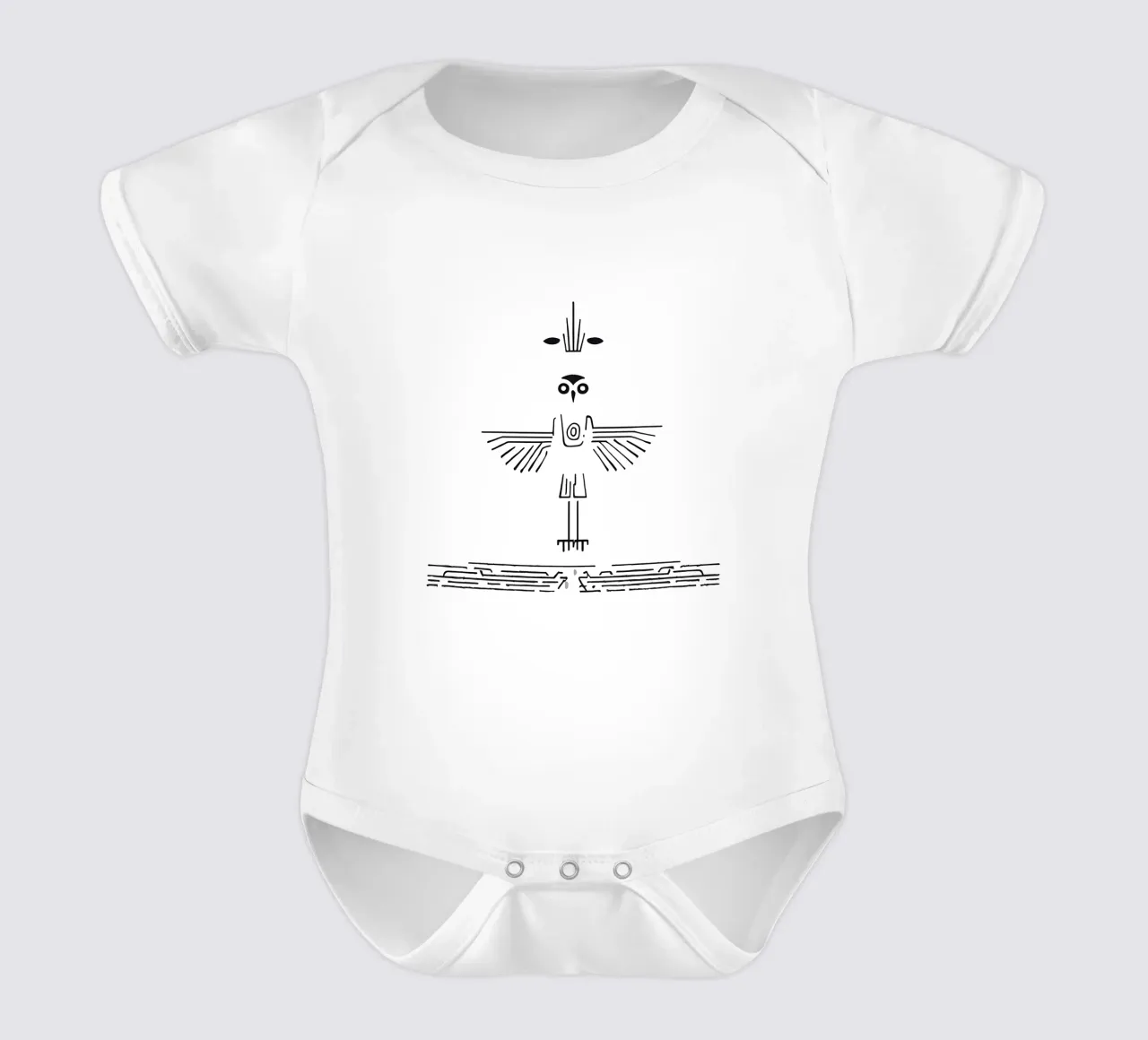 inca 12 body neonato maniche corte da Rezh creations