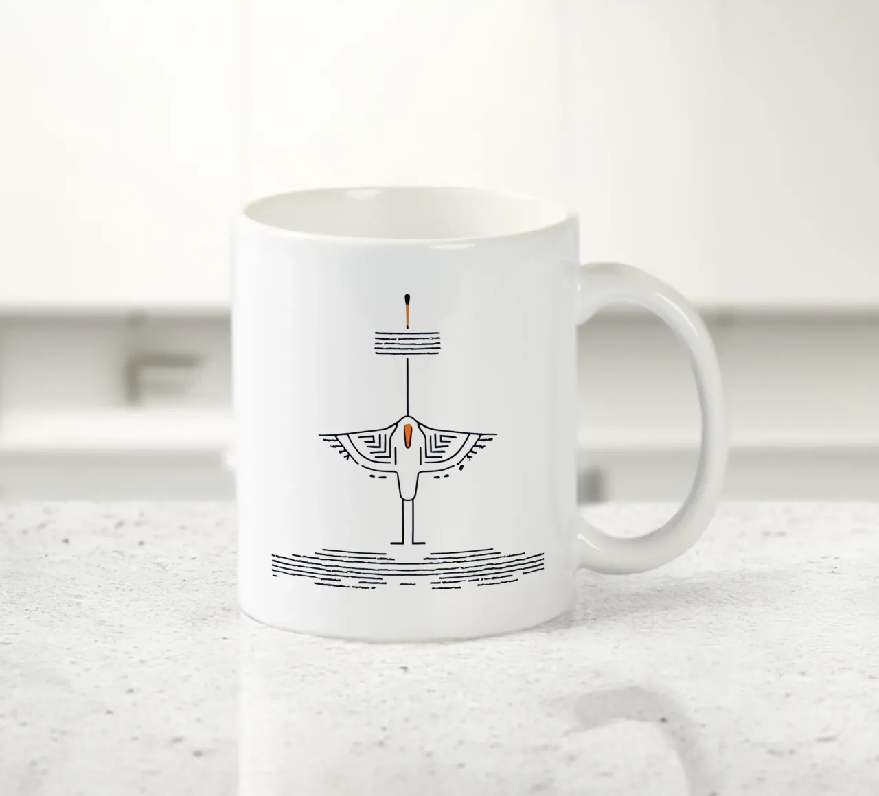 inca 13 tazza in ceramica da Rezh creations