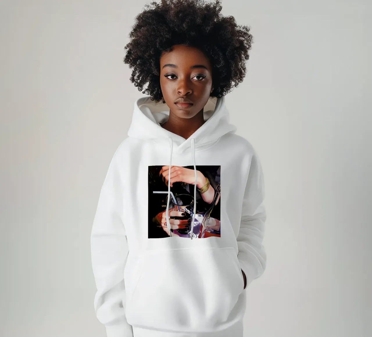 Main Cocacola felpa con cappuccio da Jérôme Romain