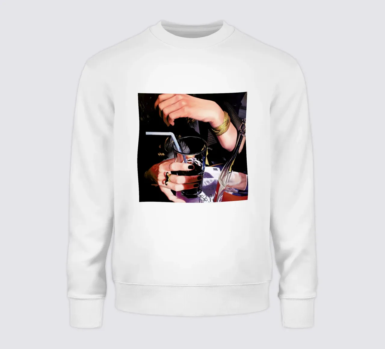 Main Cocacola sweatshirt van Jérôme Romain