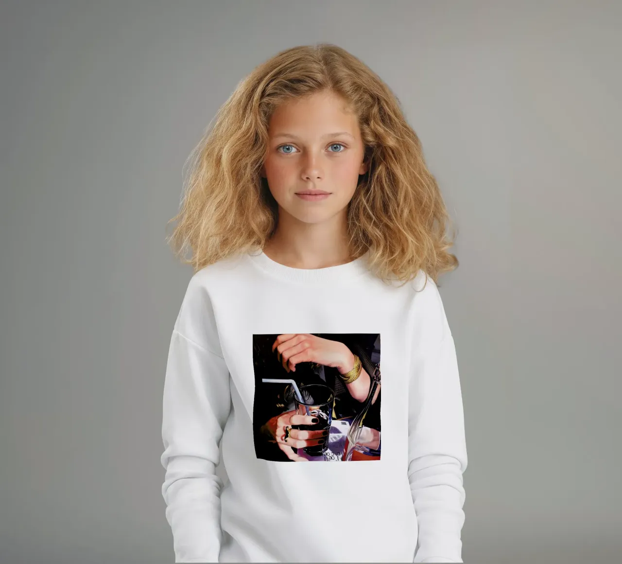 Main Cocacola felpa bambino da Jérôme Romain