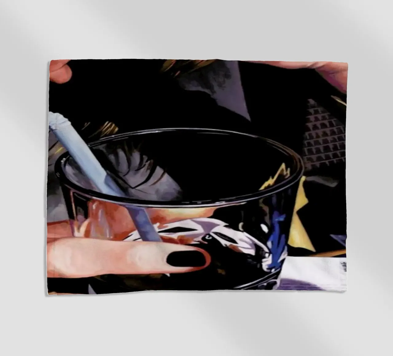 Main Cocacola telo mare da Jérôme Romain