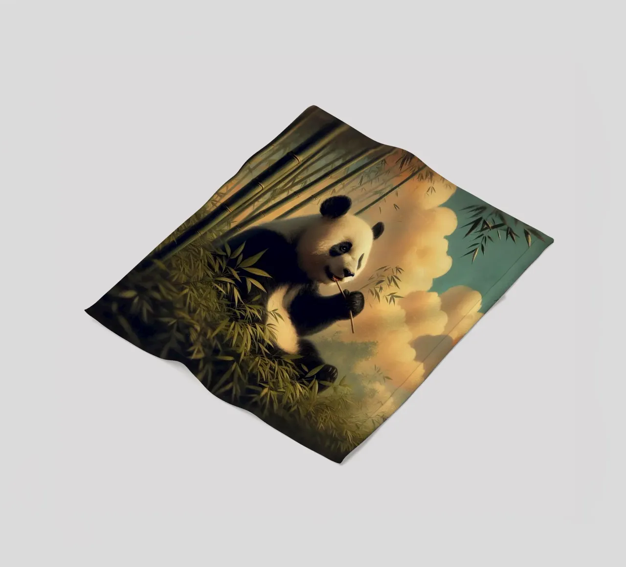 PANDA fleecedeken van RUBIANT ART