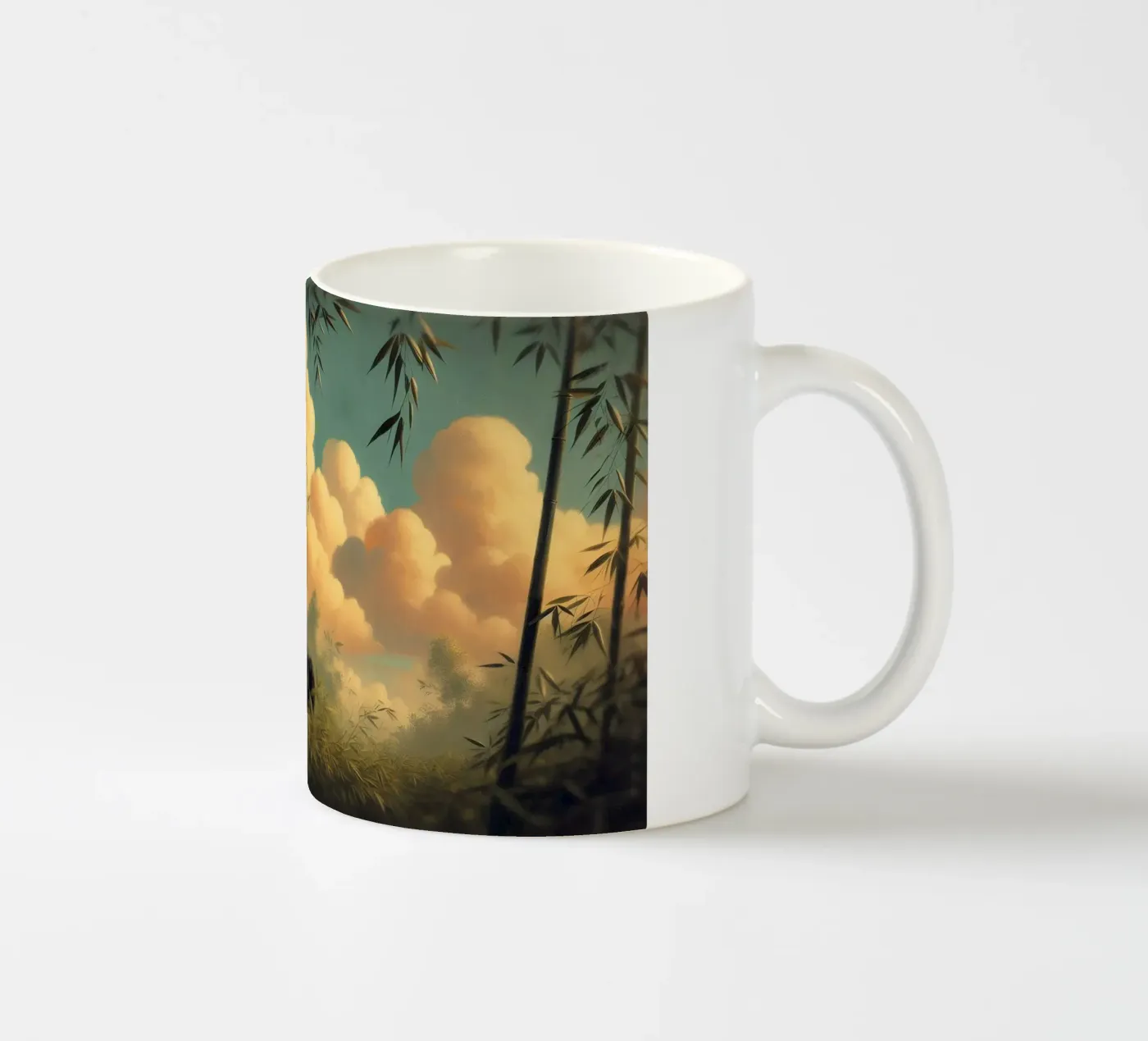 PANDA tazza in ceramica da RUBIANT ART