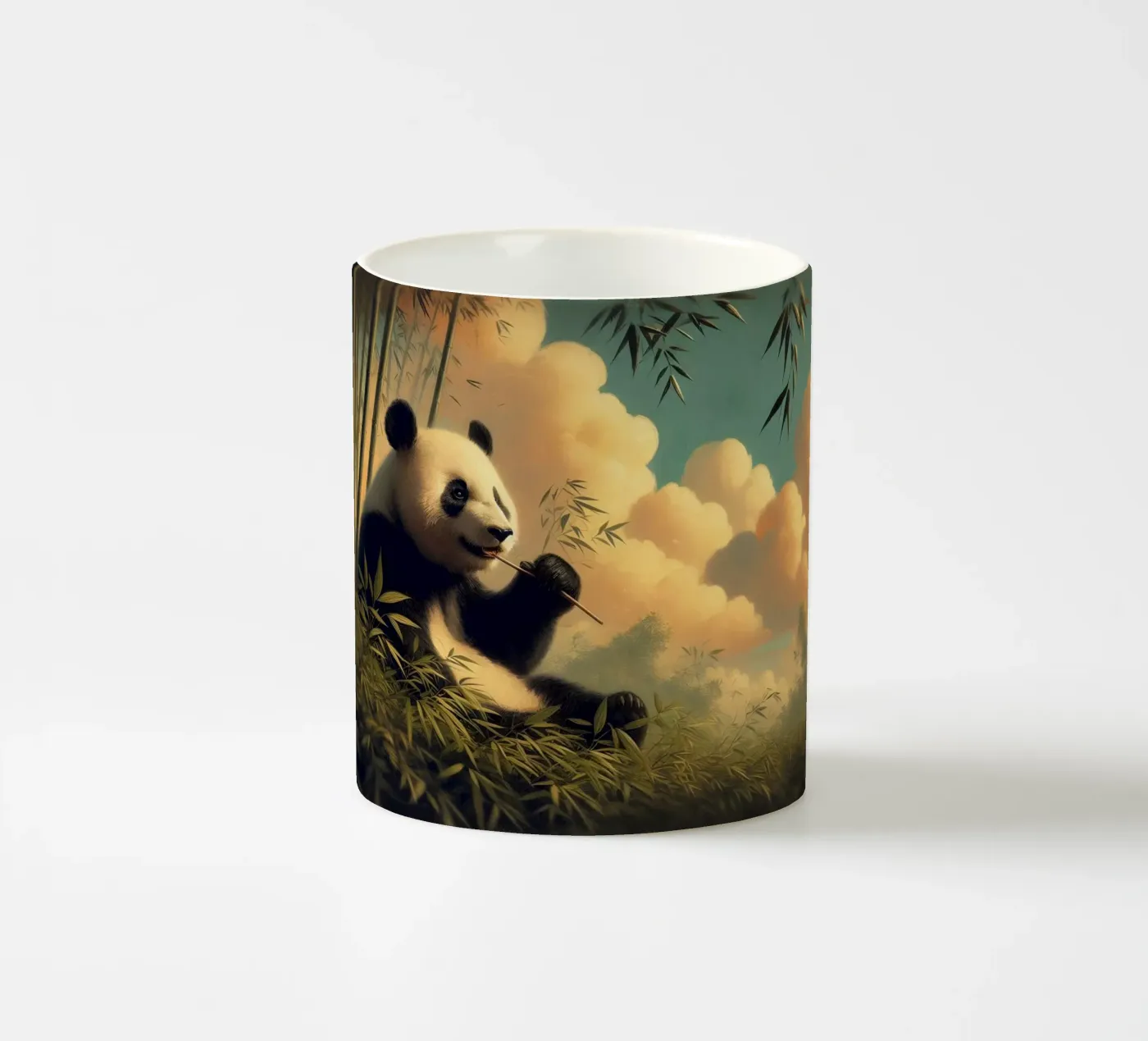 PANDA tazza in ceramica da RUBIANT ART