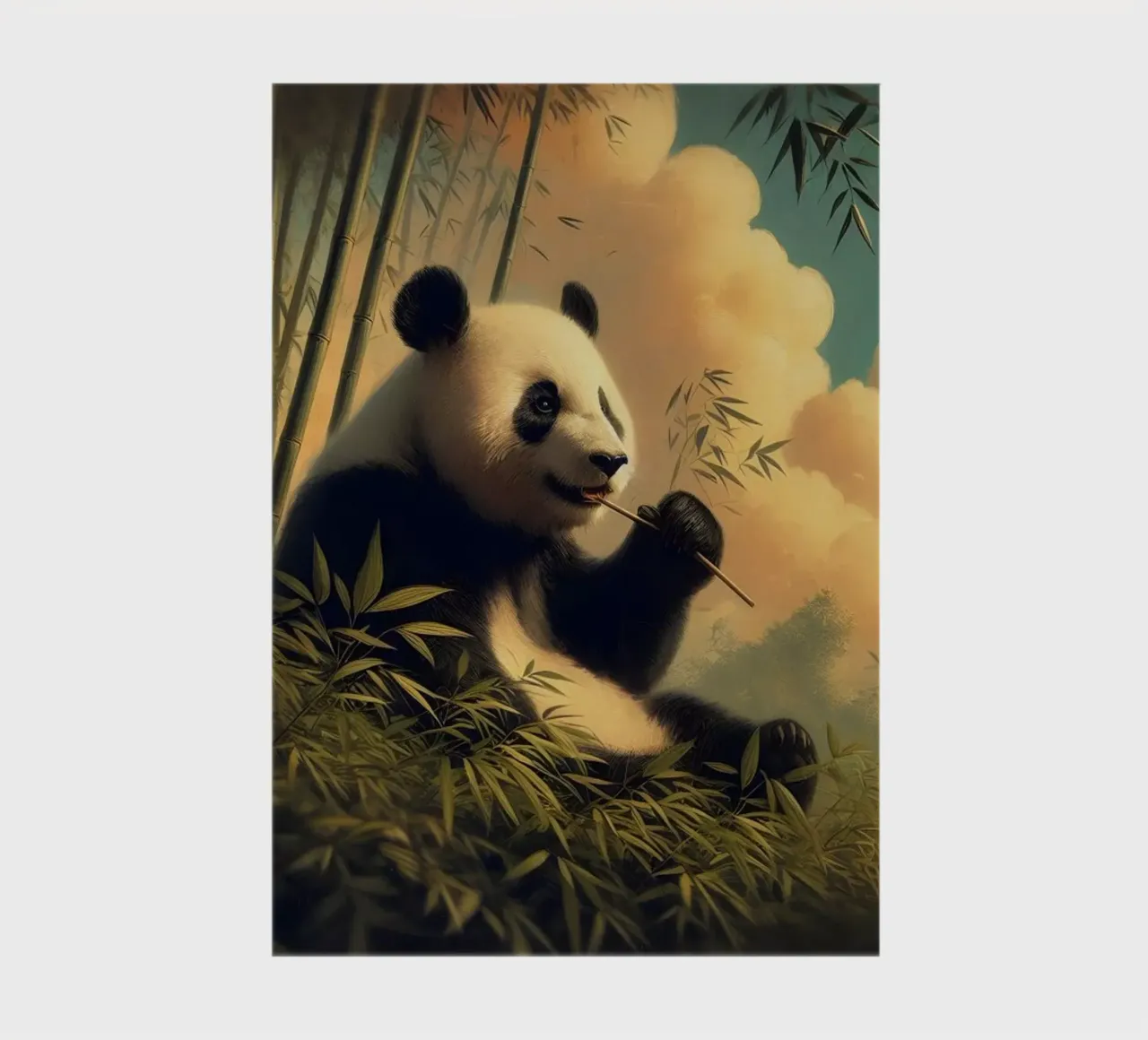 PANDA notebook by RUBIANT ART