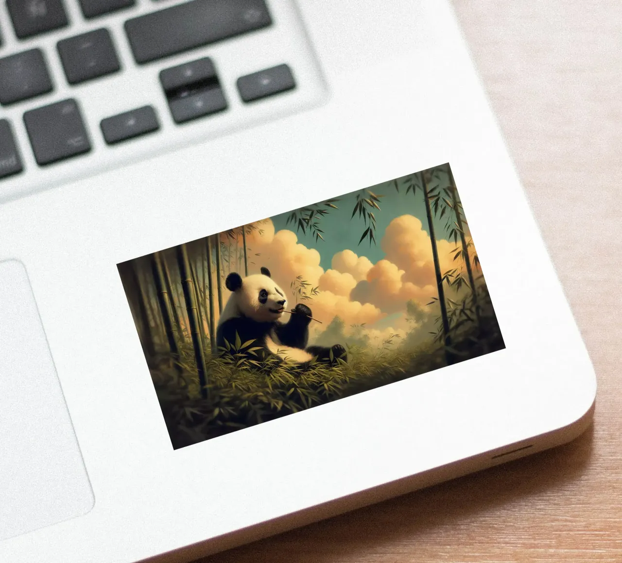 PANDA sticker van RUBIANT ART