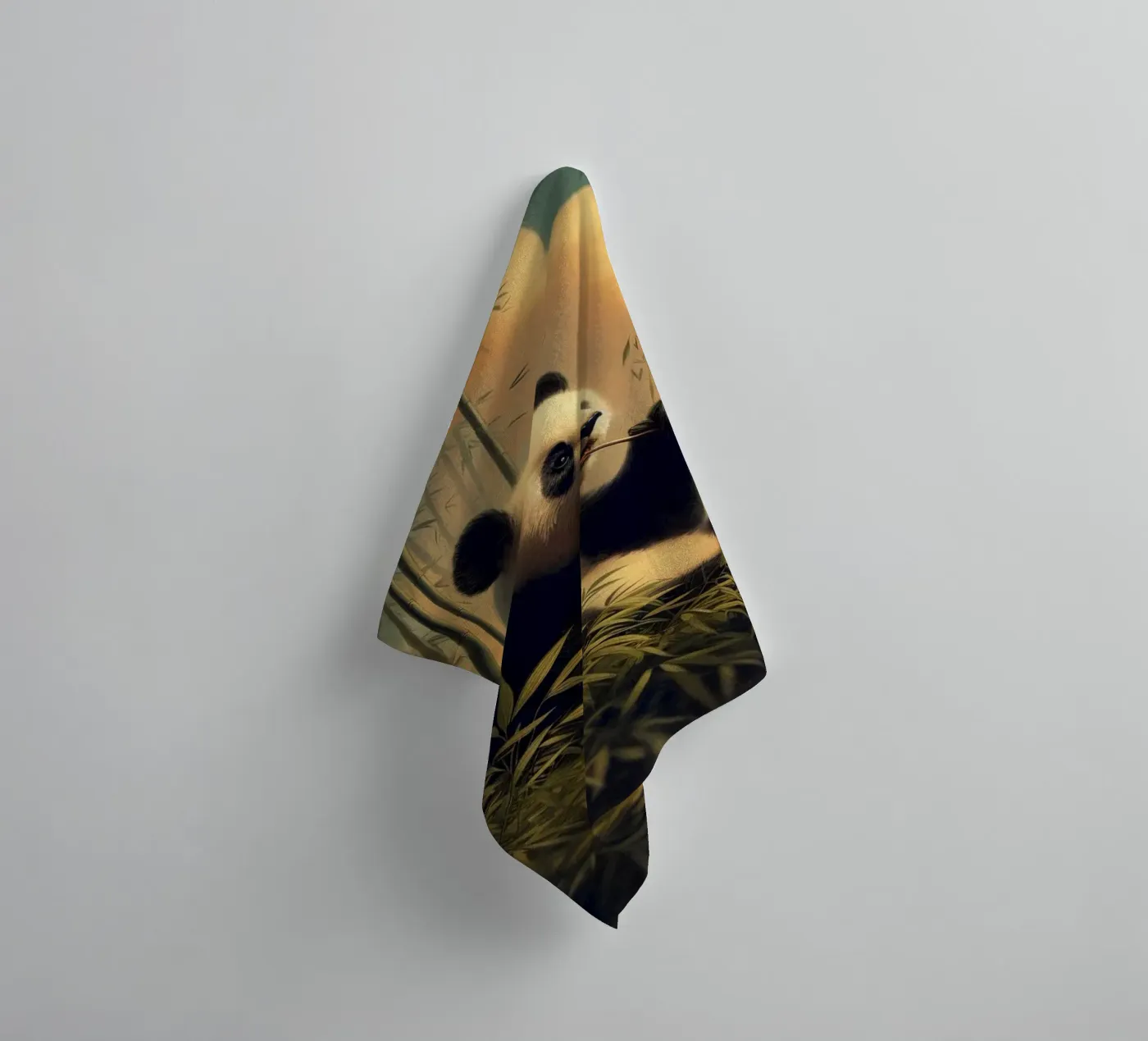 PANDA badhanddoek van RUBIANT ART