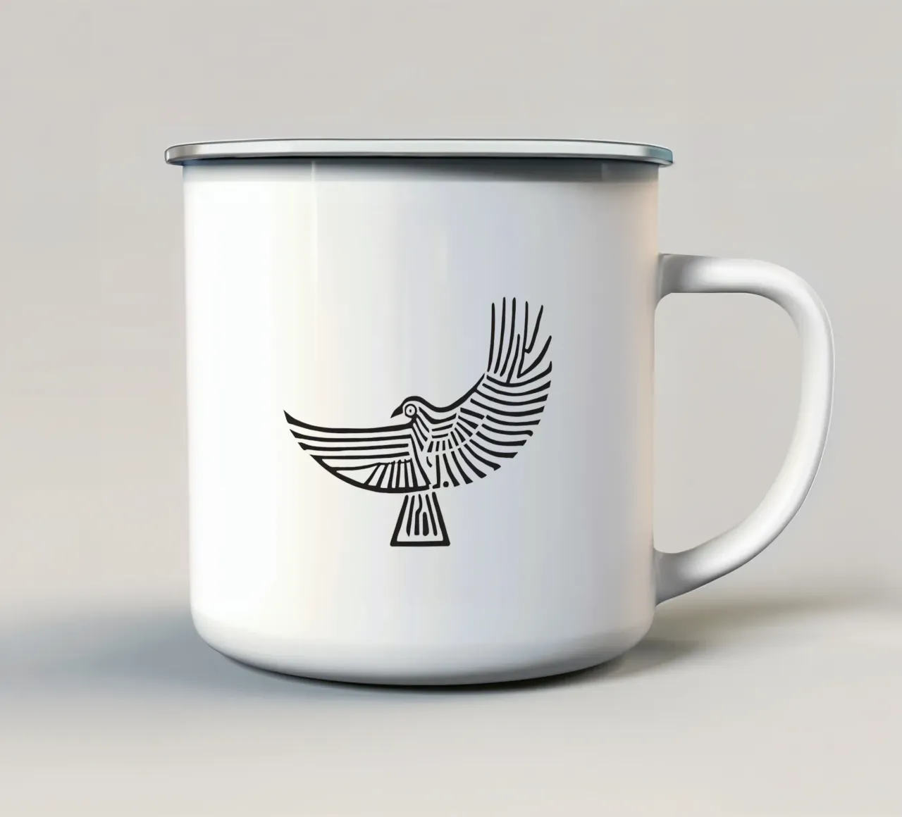 inca 15 tazza in smalto da Rezh creations