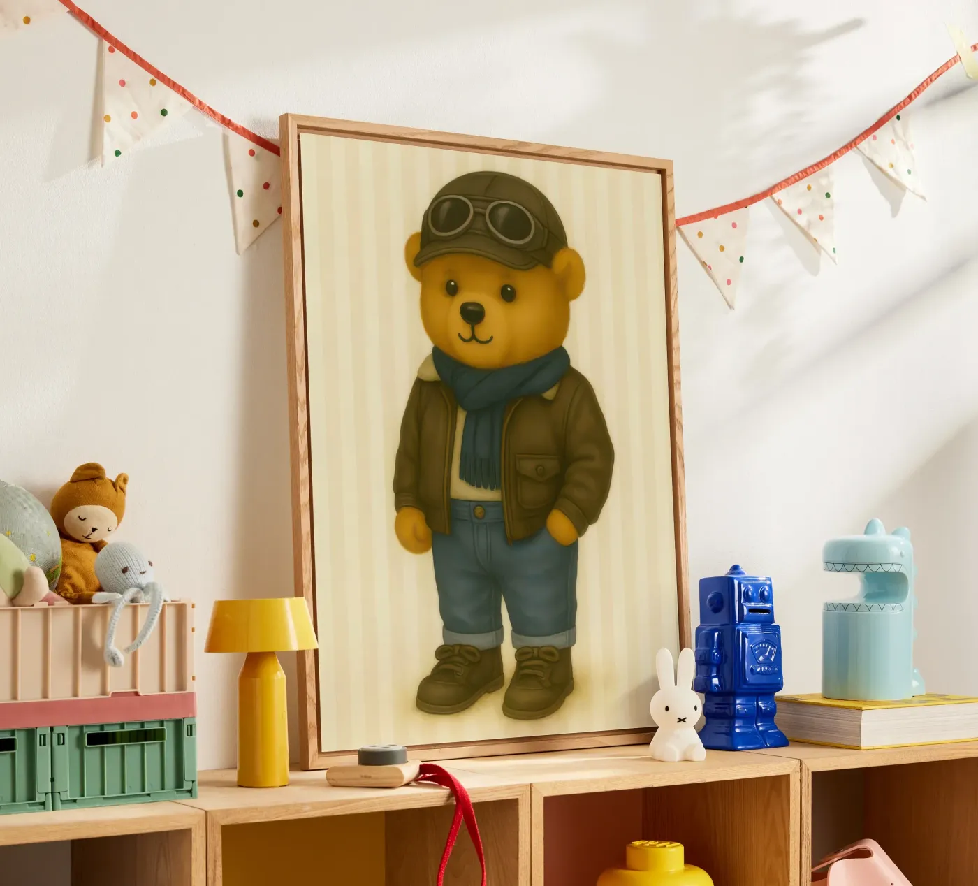 orso pilota plexiglass da Feel child