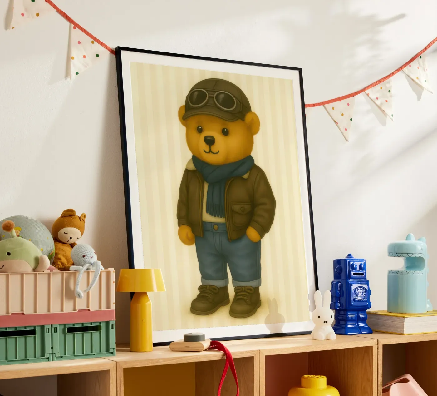 Pilotbär Poster von Feel child