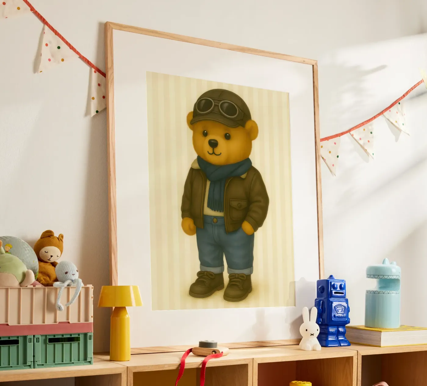 Pilotbär Poster von Feel child