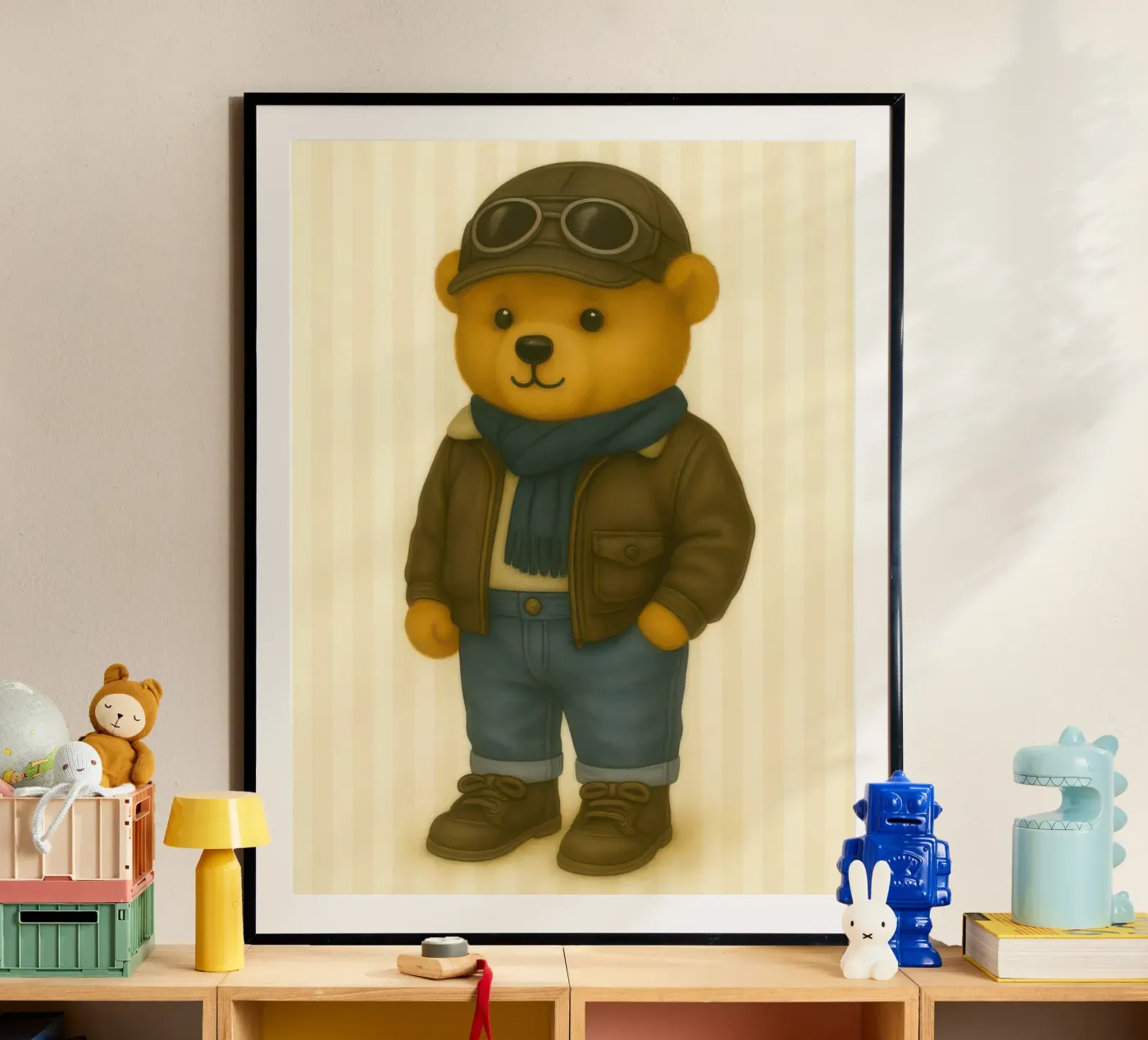 Pilotbär Poster von Feel child