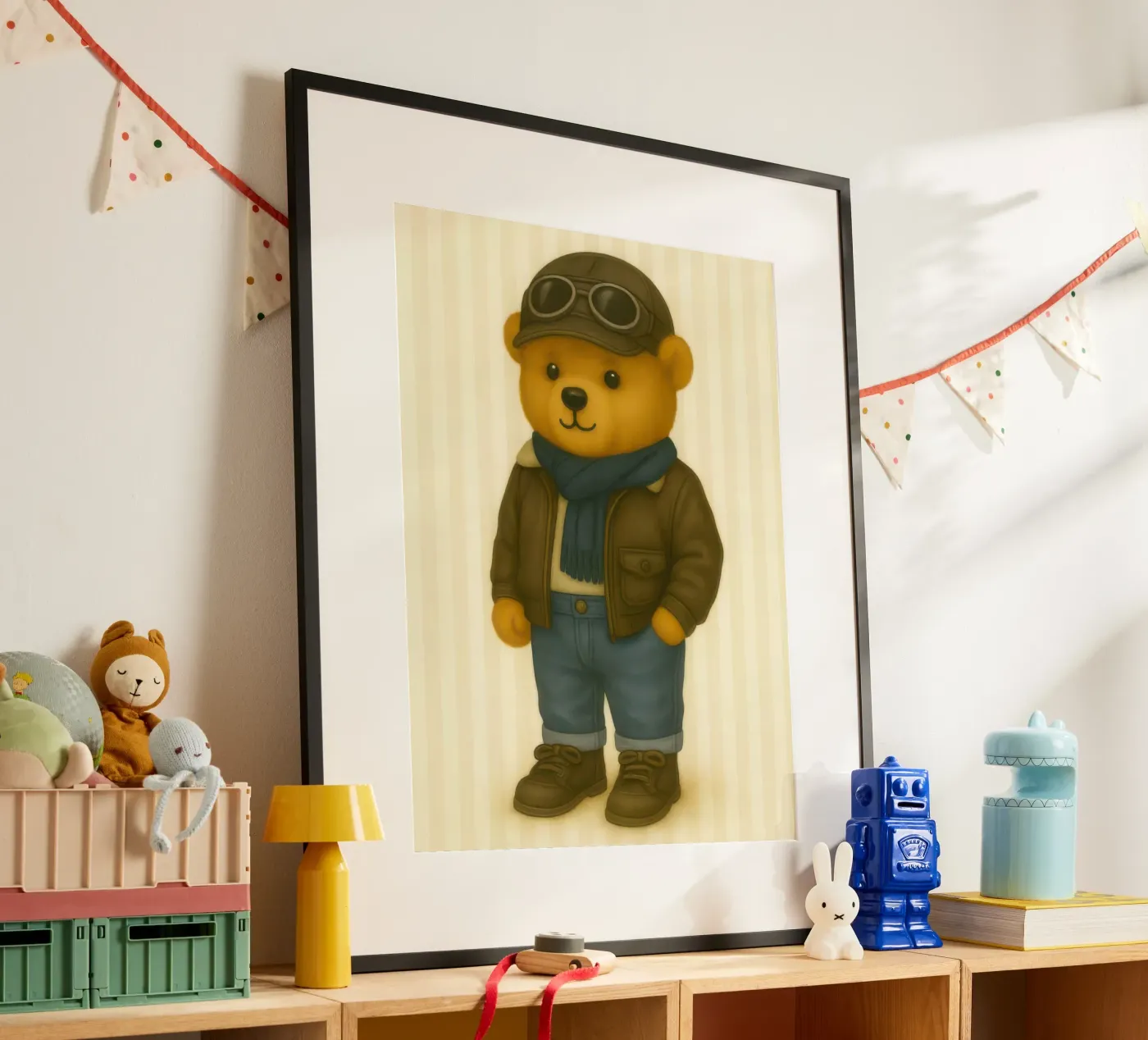Pilotbär Poster von Feel child