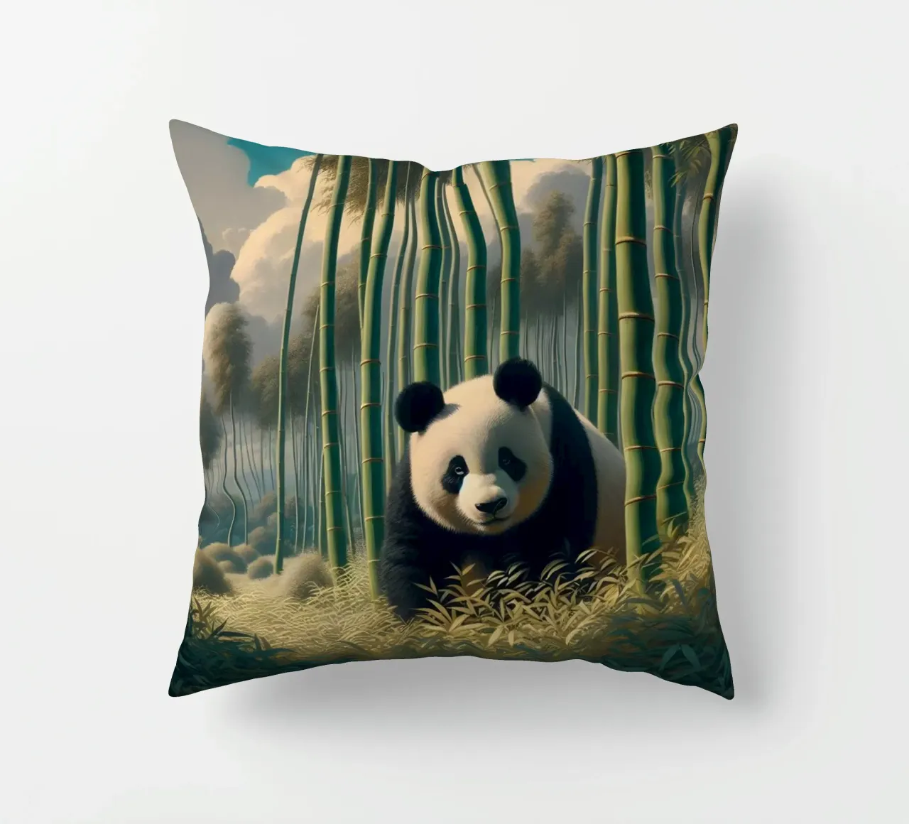PANDA cuscino da RUBIANT ART