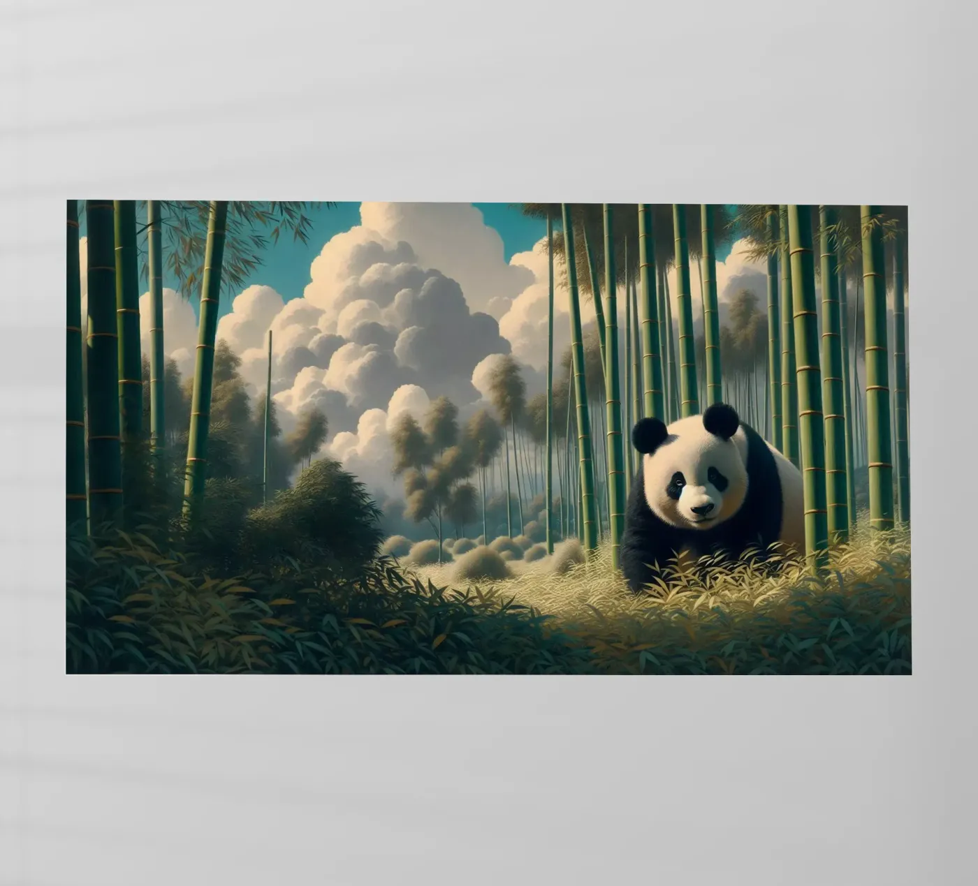 PANDA Backlit Folie von RUBIANT ART