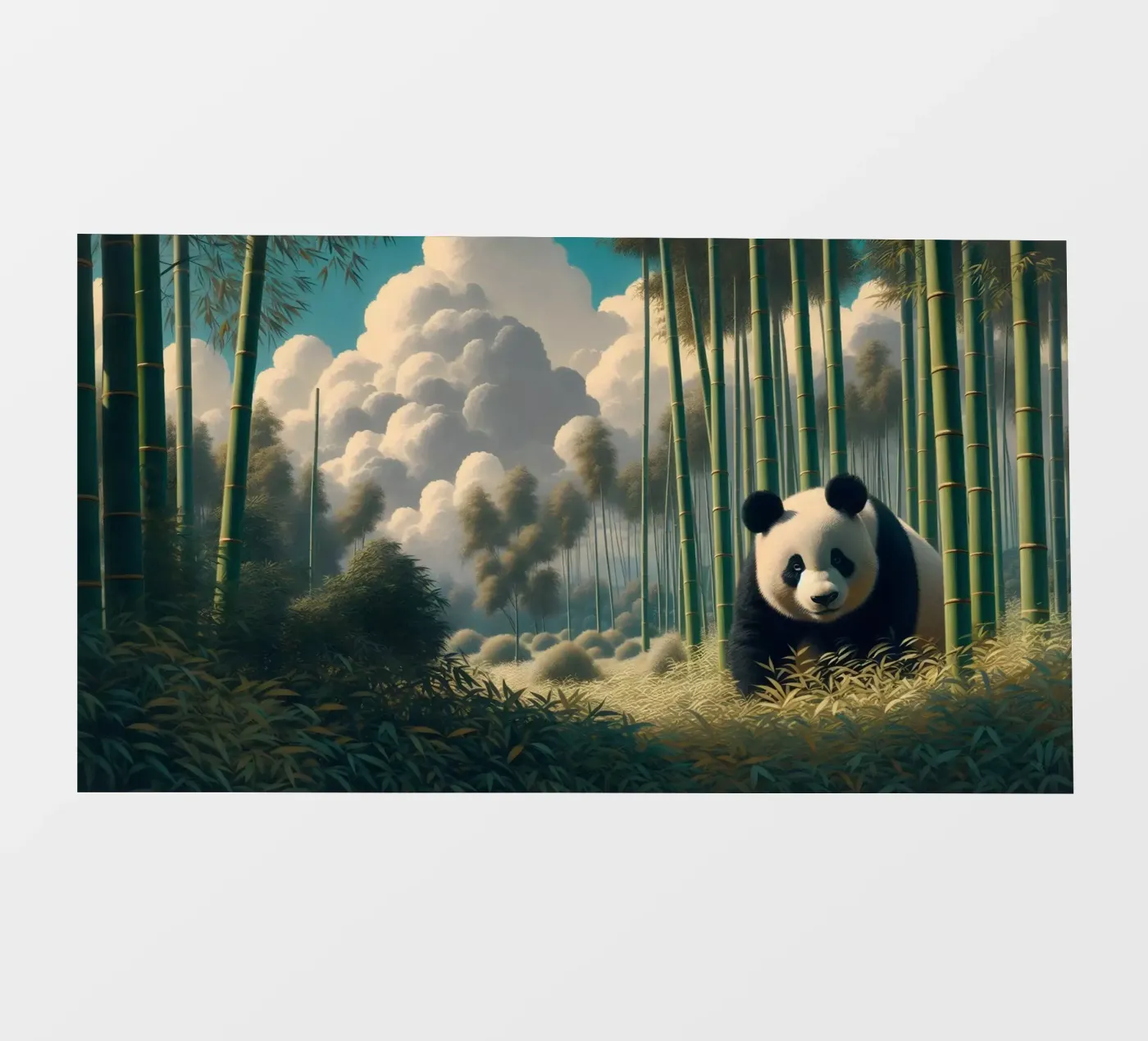 PANDA Backlit Folie von RUBIANT ART