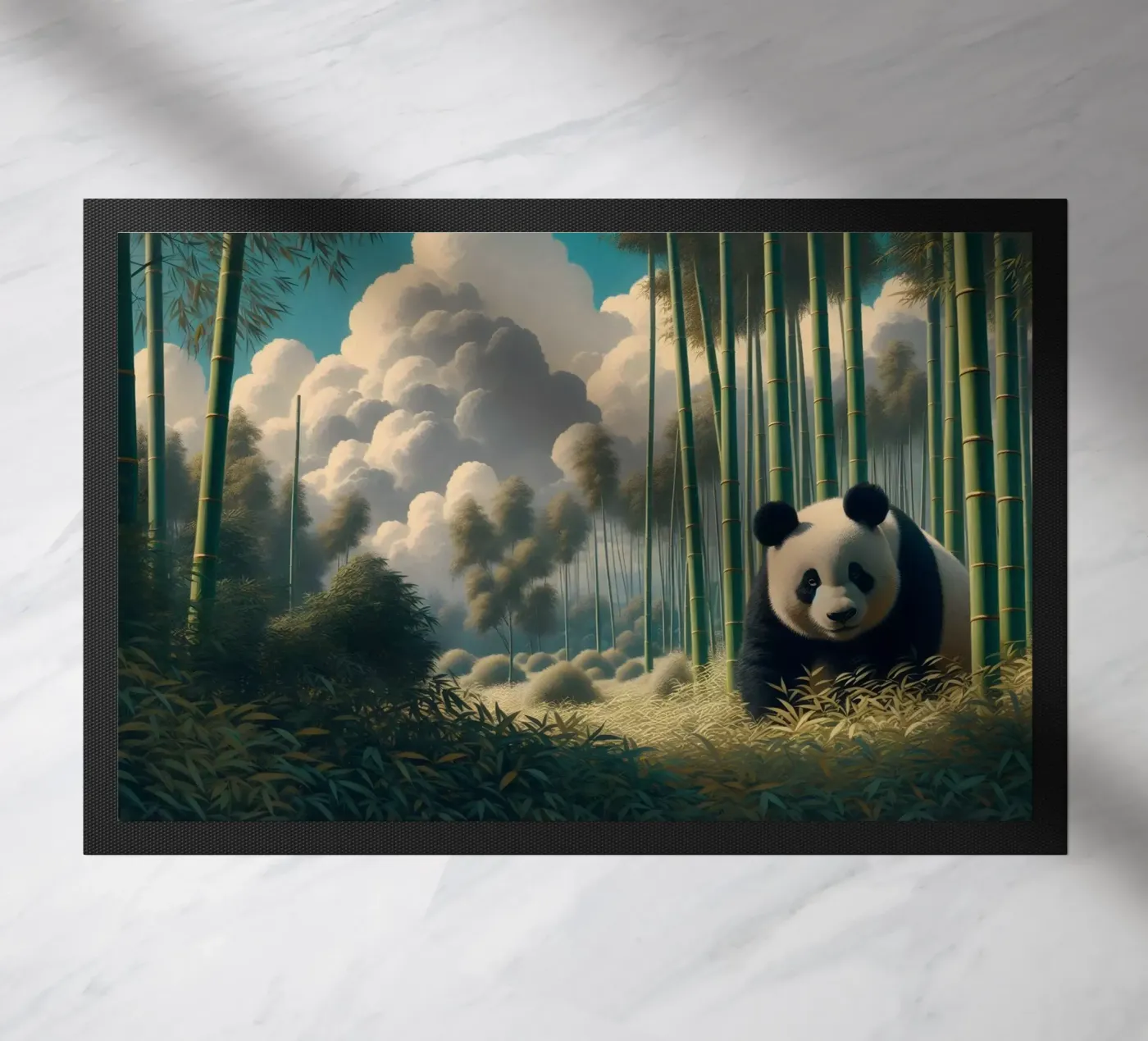 PANDA deurmat van RUBIANT ART