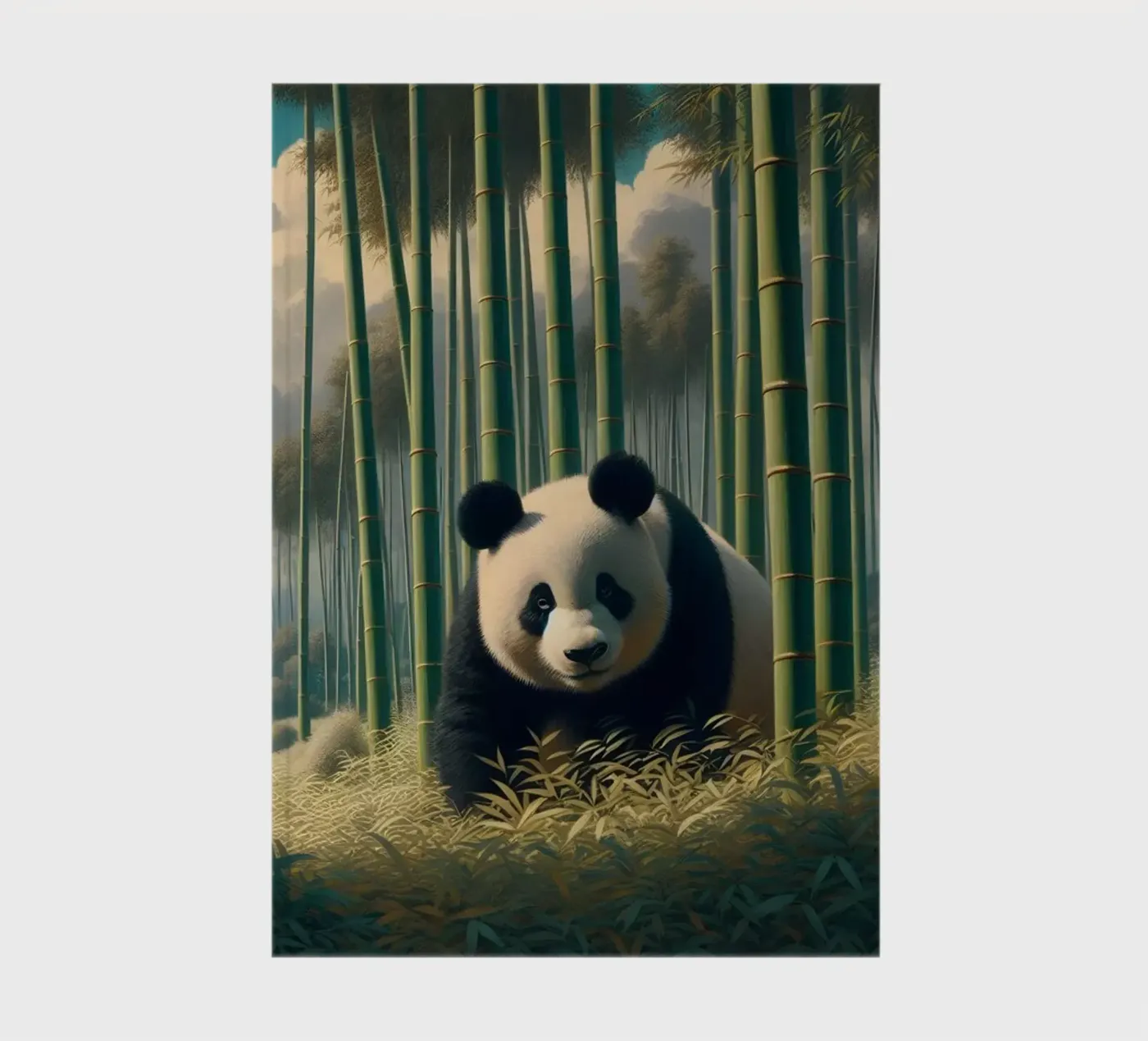 PANDA notebook by RUBIANT ART