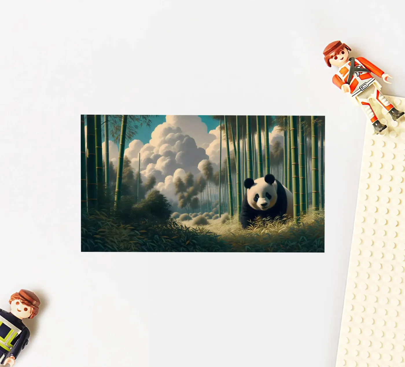 PANDA sticker van RUBIANT ART