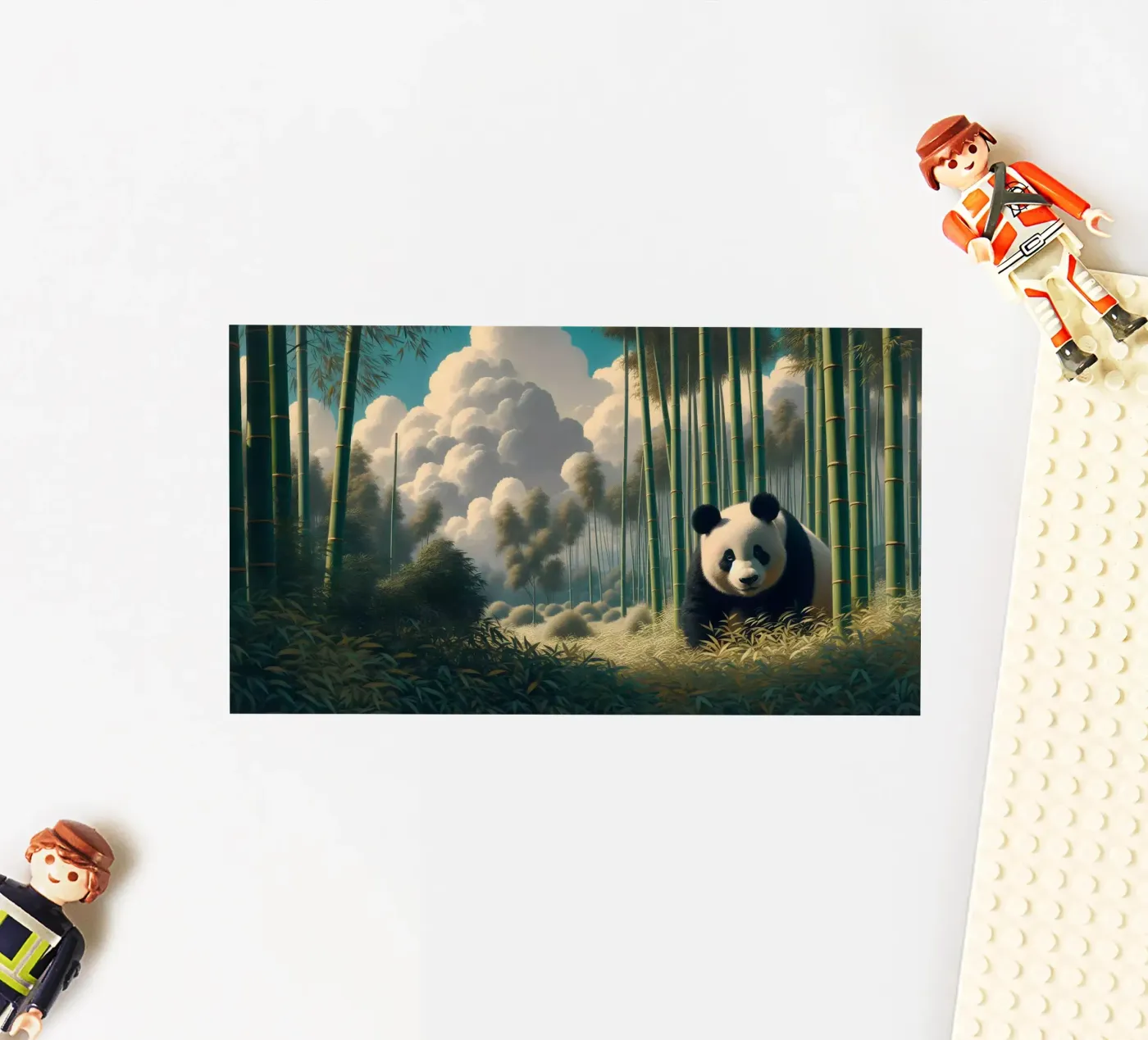 PANDA Sticker von RUBIANT ART