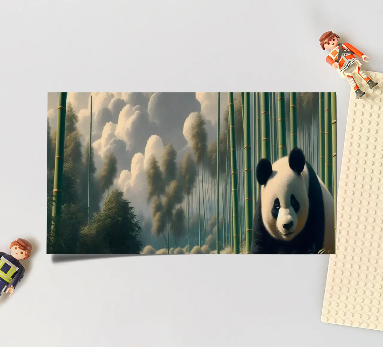 PANDA sticker sheet by RUBIANT ART