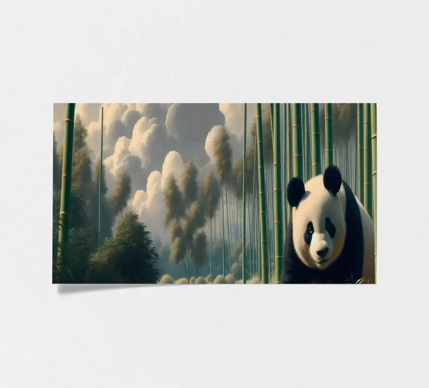 PANDA foglio adesivo da RUBIANT ART