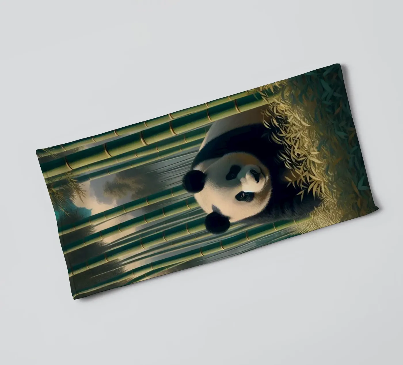 PANDA asciugamano da bagno da RUBIANT ART