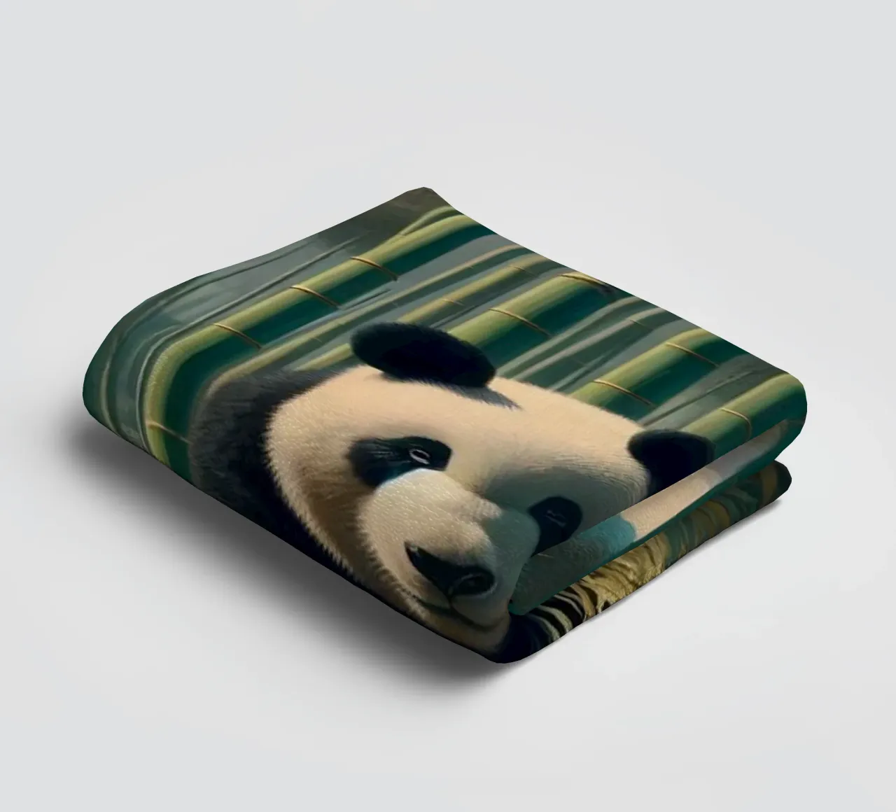 PANDA towel by RUBIANT ART