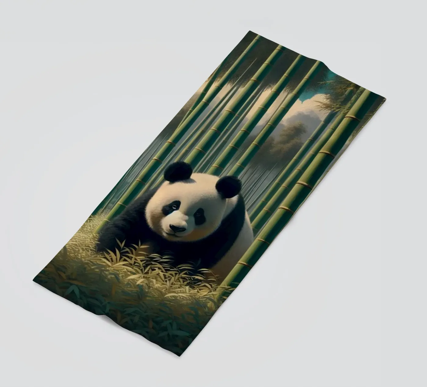 PANDA serviette de plage de RUBIANT ART