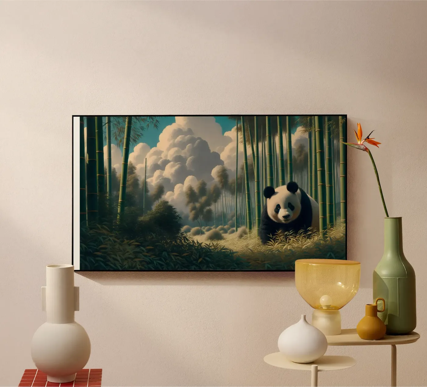 PANDA acryl van RUBIANT ART