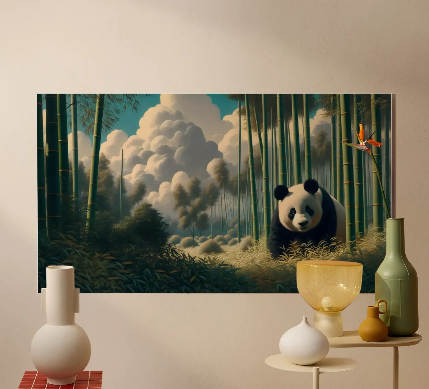 PANDA acryl van RUBIANT ART