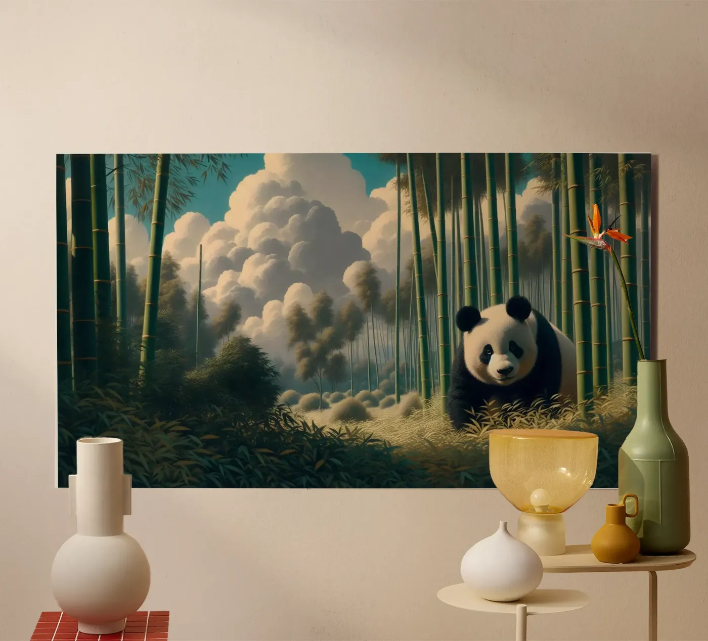 PANDA forex-plaat van RUBIANT ART