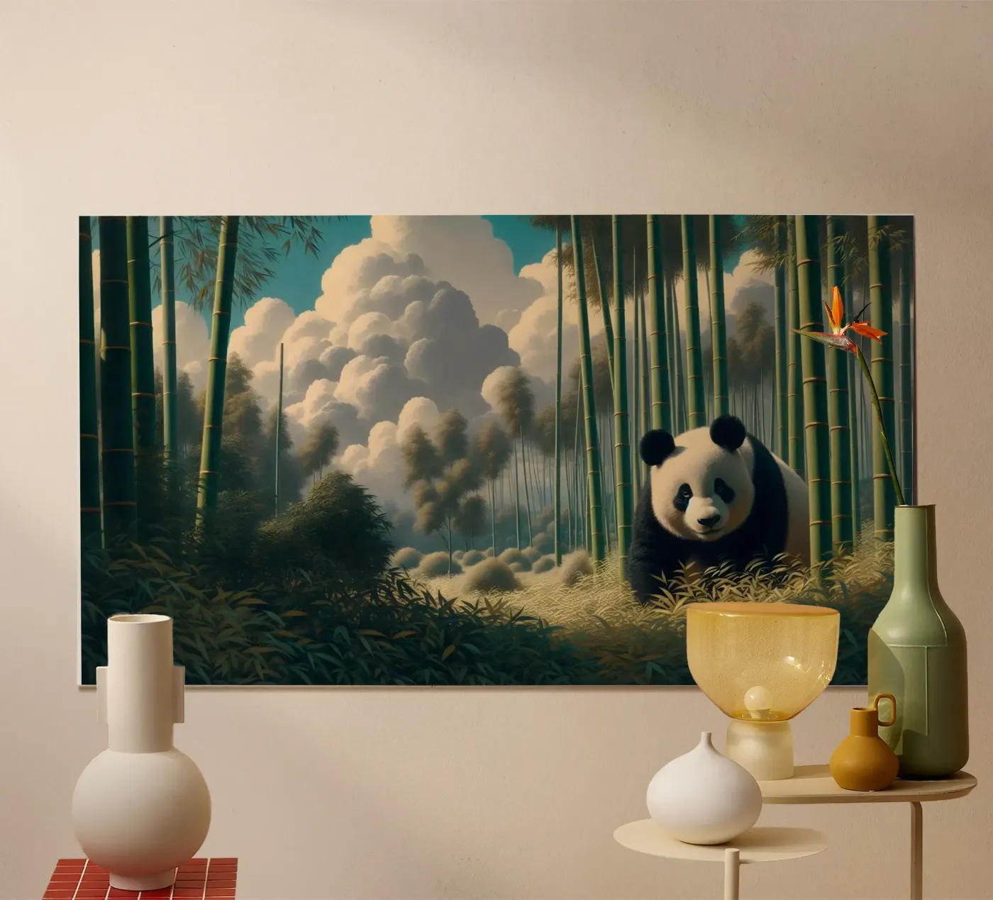 PANDA Poster von RUBIANT ART