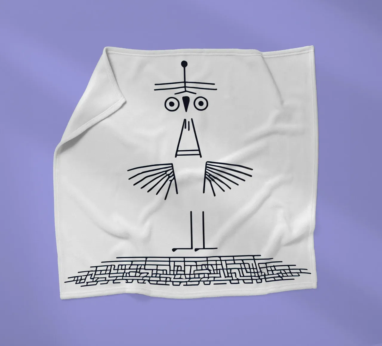 inca 16 coperta in pile da Rezh creations