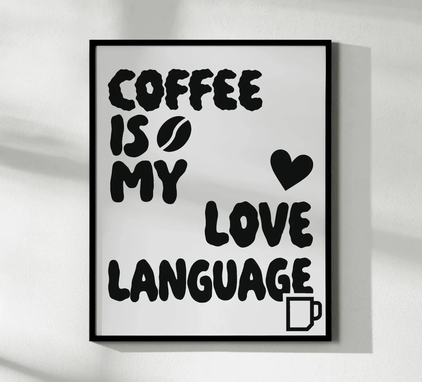 caffè poster da Fredenise Sifrael