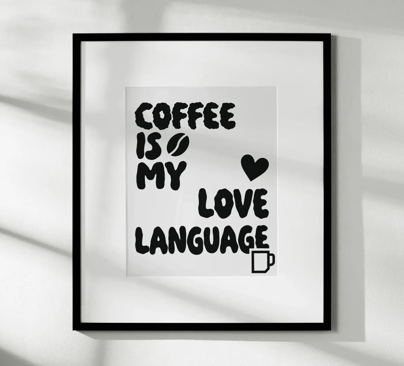 caffè poster da Fredenise Sifrael