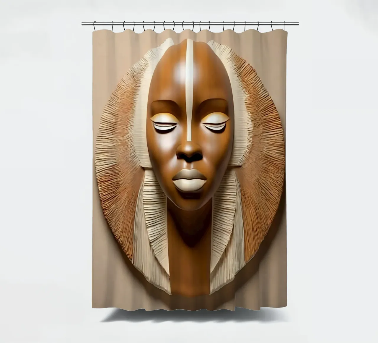 Sérénité 7 Duschvorhang von Rezh creations