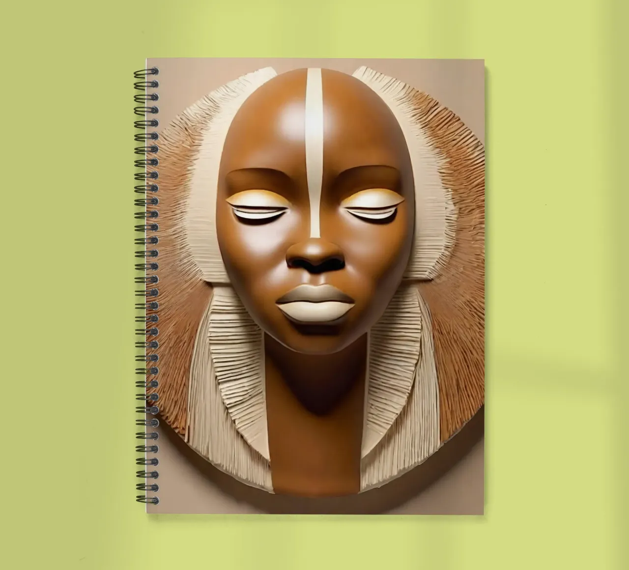 Sérénité 7 spiral notebook by Rezh creations