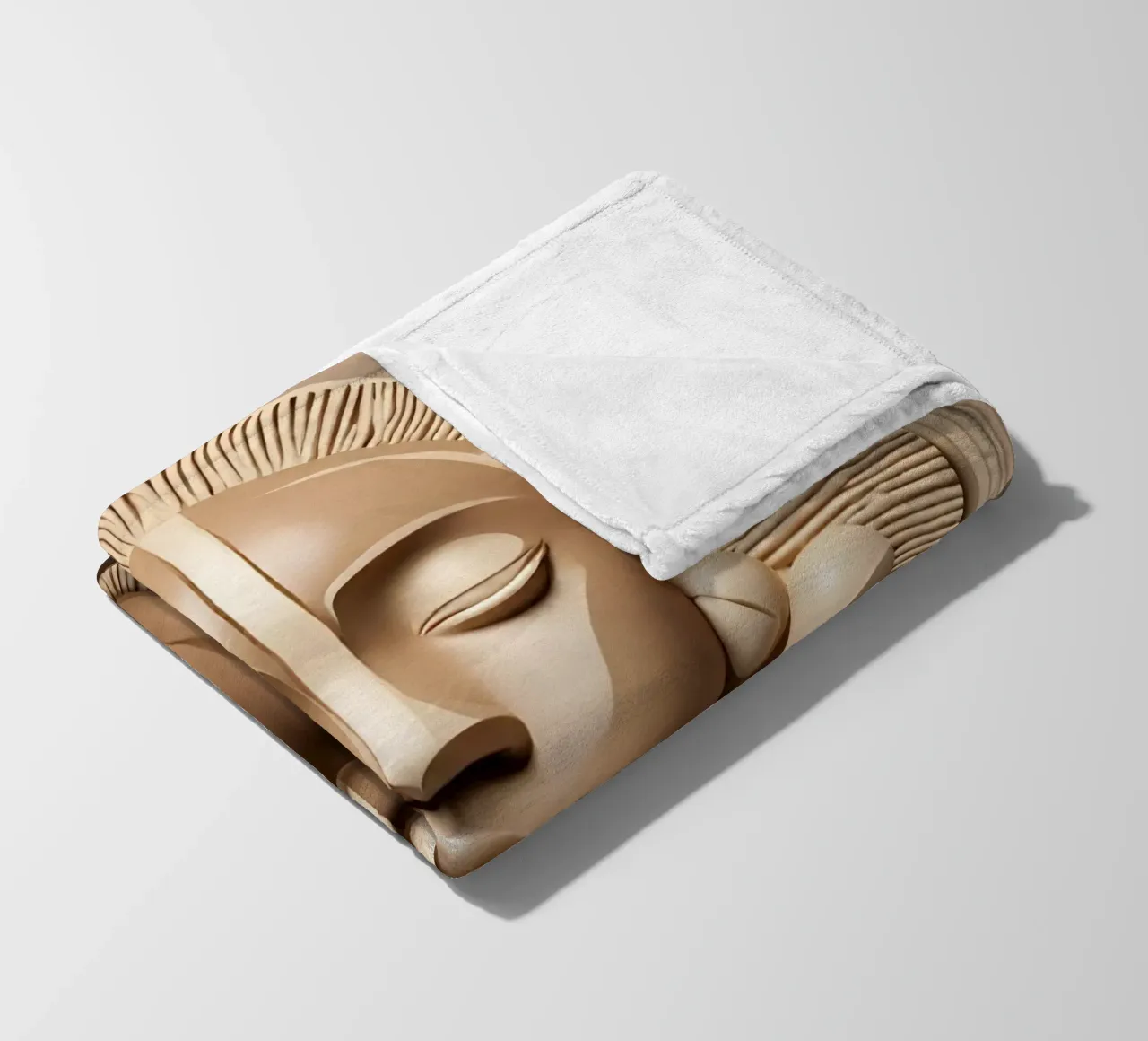 Sérénité 9 fleece blanket by Rezh creations
