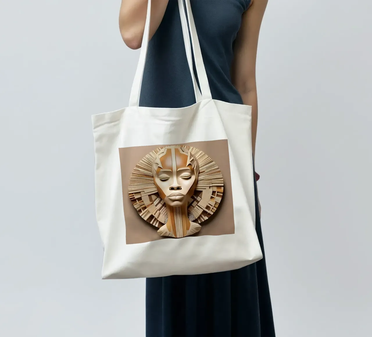 Sérénité 11 borsa in juta da Rezh creations